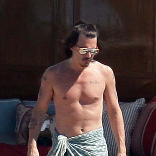 Johnny Depp Shirtless Gallery Naked Male Celebrities