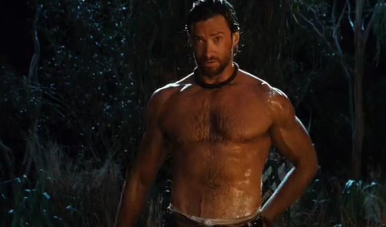 Hugh Jackman Bares His Big Smooth Chest Naked Male Celebrities