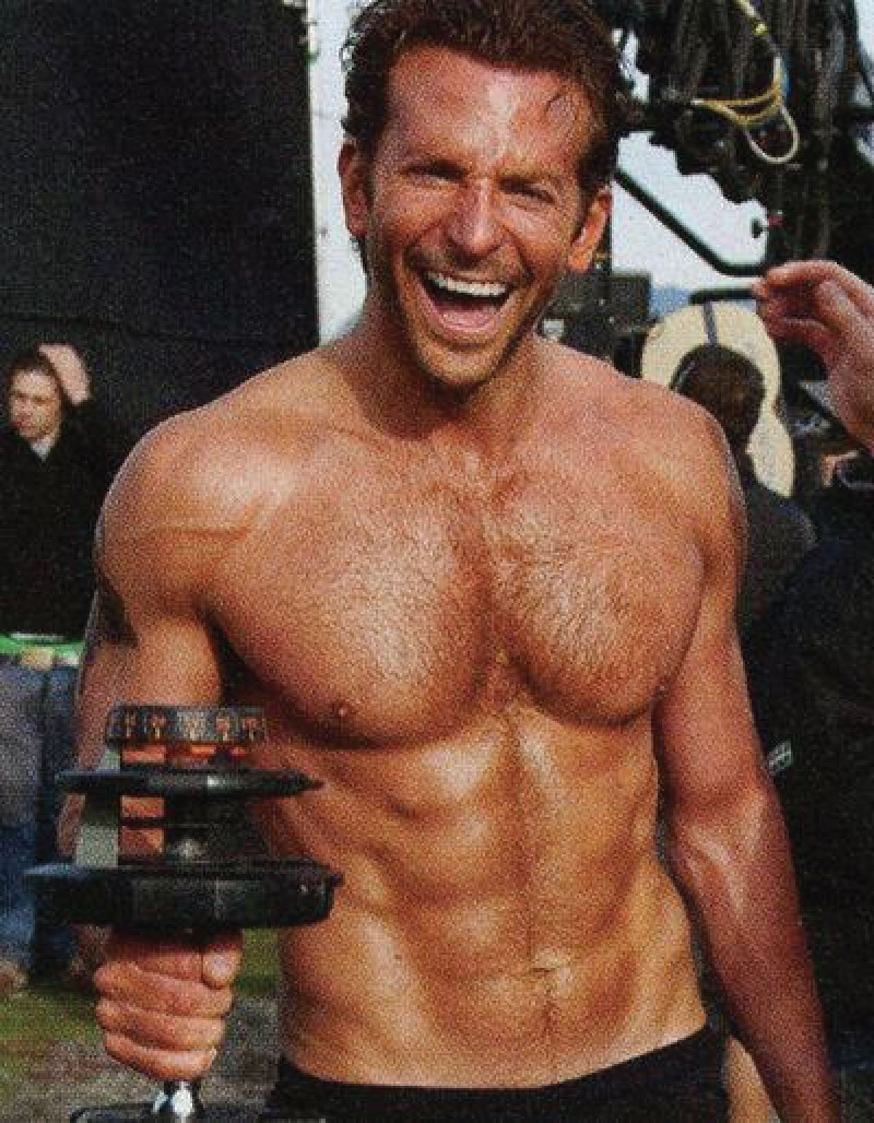 Bradley Cooper Ripped Torso And Bare Chested Naked Male Celebrities