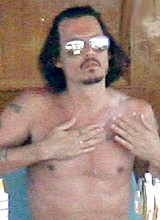 Johnny Depp Exposed In Bath Vidcaps Naked Male Celebrities