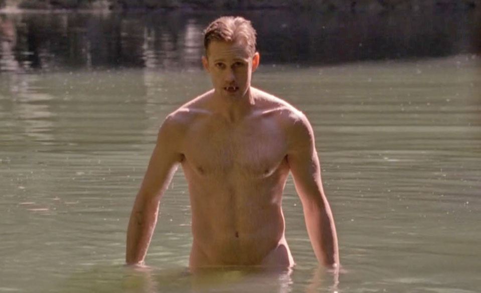 Alexander Skarsgard Sunbathes Shirtless Outdoors Naked Male Celebrities