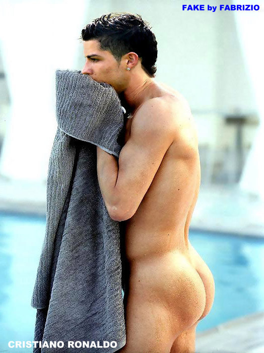 Cristiano Ronaldo Exposes Tight Bare Bum Naked Male Celebrities