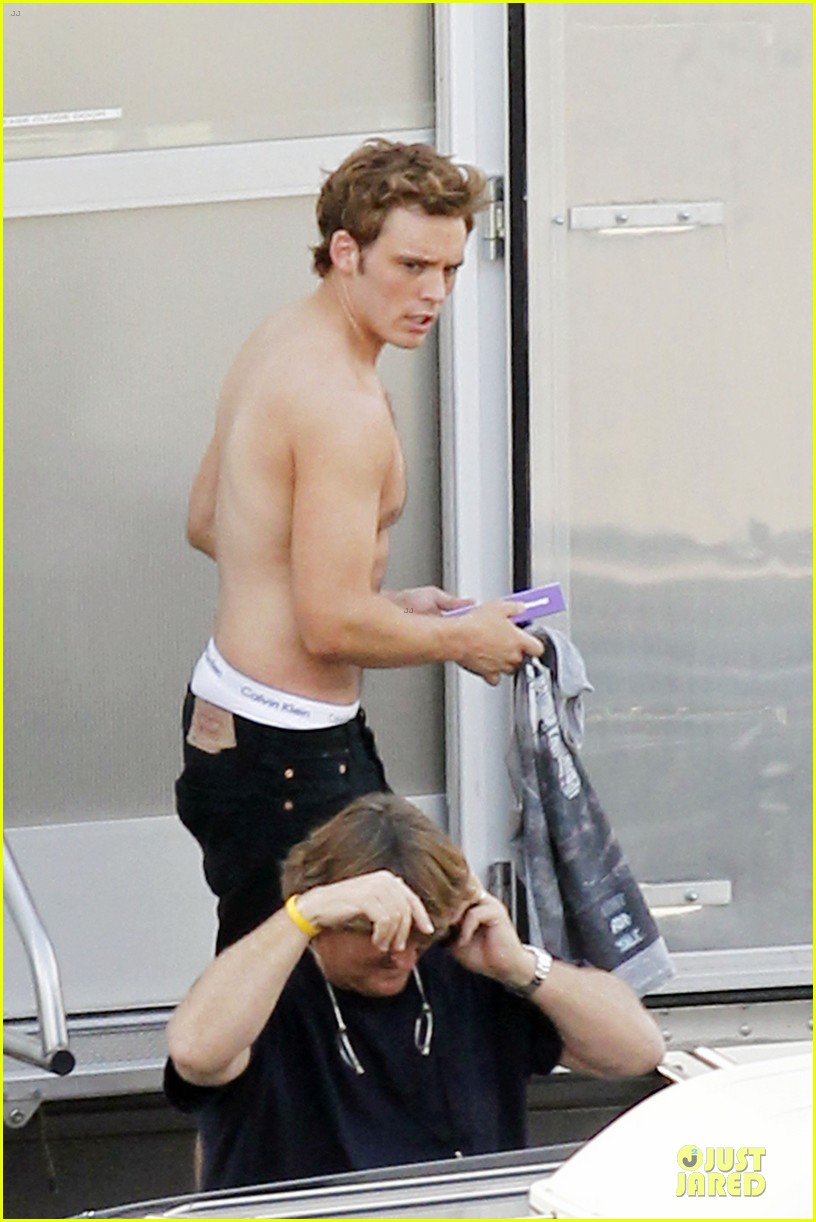 Sam Claflin Shirtless In Boxers Naked Male Celebrities