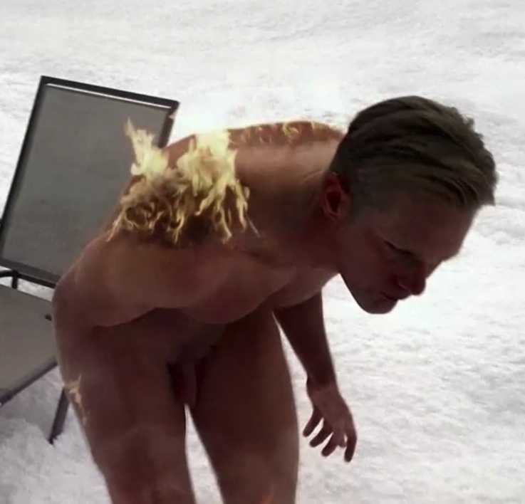 Alexander Skarsgard Exposes Tight Bare Bum Naked Male Celebrities