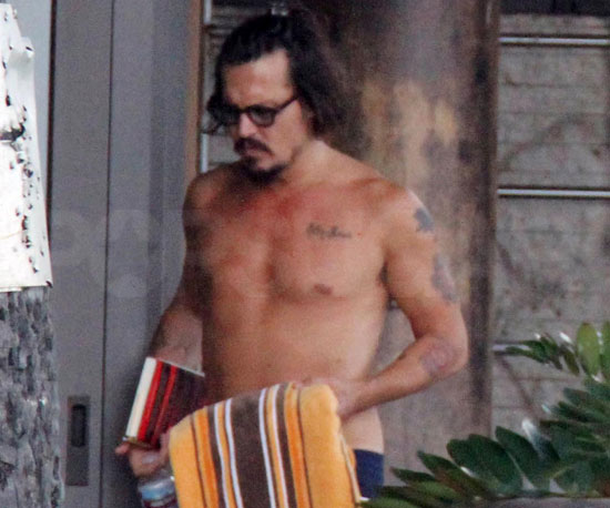 Johnny Depp Shirtless And Underwear Caps Naked Male Celebrities