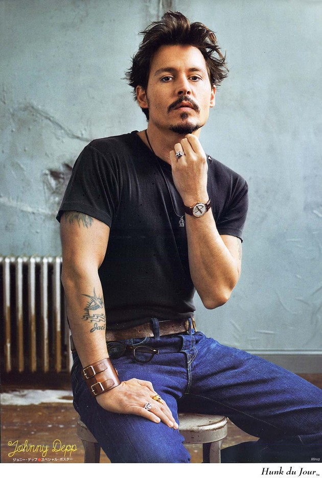 Johnny Depp Shirtless And Underwear Caps Naked Male Celebrities