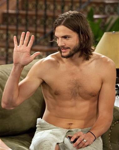 Ashton Kutcher Ripped Torso And Bare Chested Naked Male Celebrities