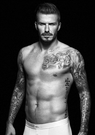 David Beckham Exposes His Muscle Body Naked Male Celebrities