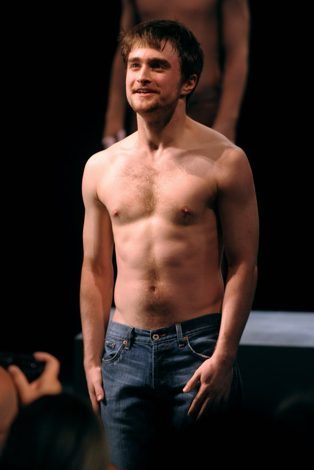 Daniel Radcliffe Ripped Torso And Bare Chested Naked Male Celebrities