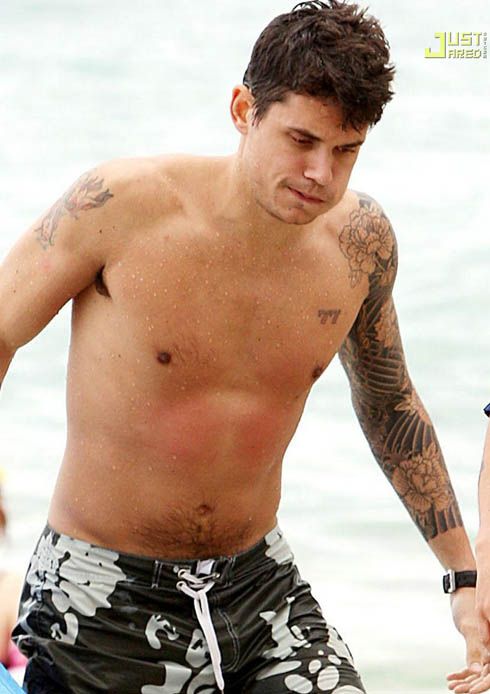 John Mayer Paparazzi Shirtless Photos Naked Male Celebrities