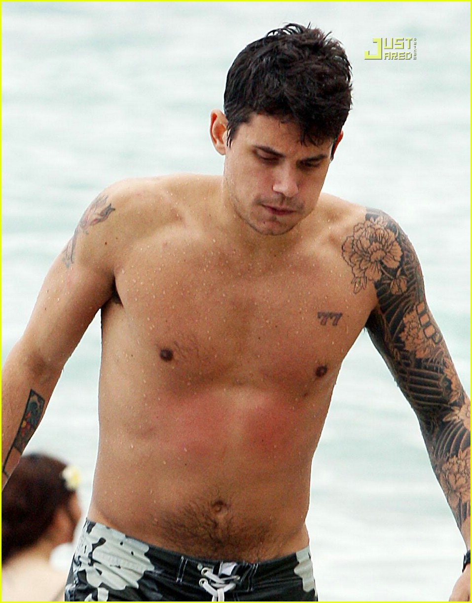 John Mayer Paparazzi Shirtless Photos Naked Male Celebrities