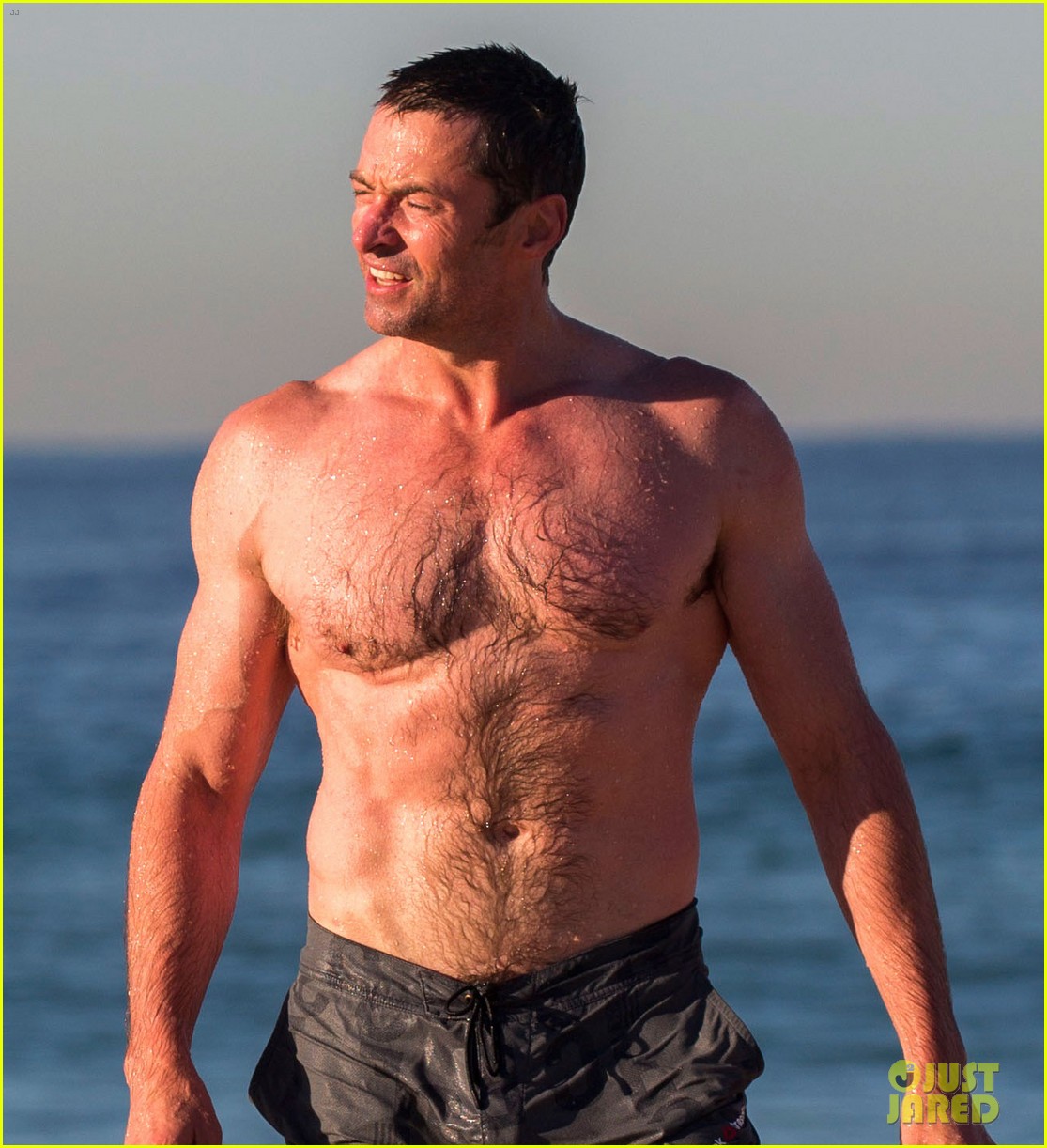 Hugh Jackman Bares His Slim Body For Us Naked Male Celebrities