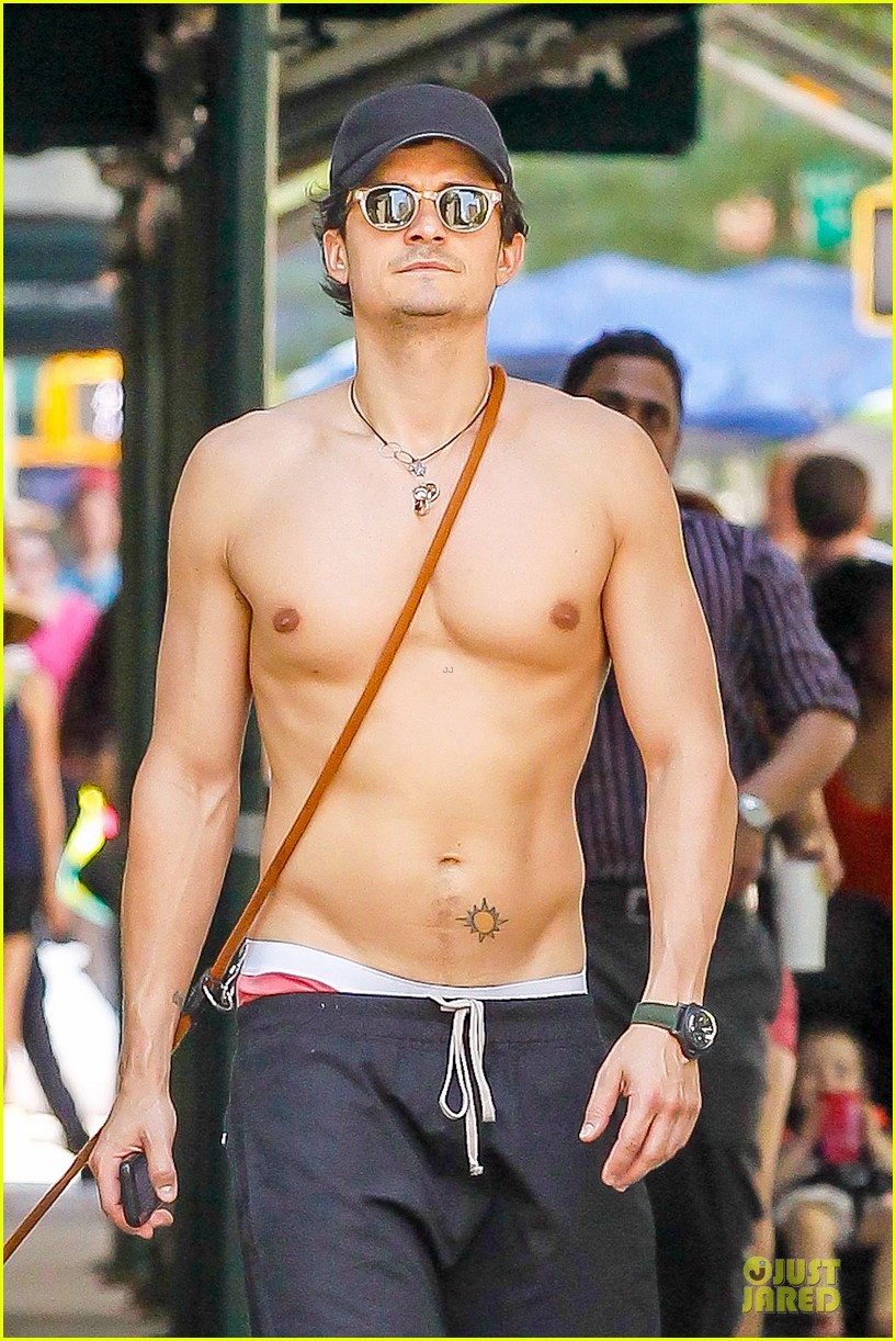 Orlando Bloom Finally Shirtless Naked Male Celebrities