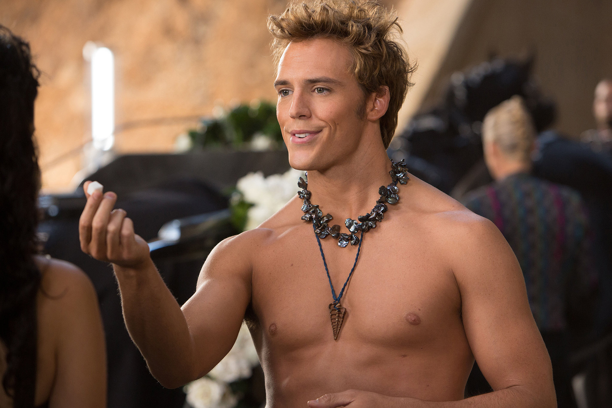 Sam Claflin Shirtless In Movie Naked Male Celebrities