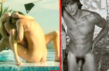 Ashton Kutcher Exposed Off His Dick Naked Male Celebrities