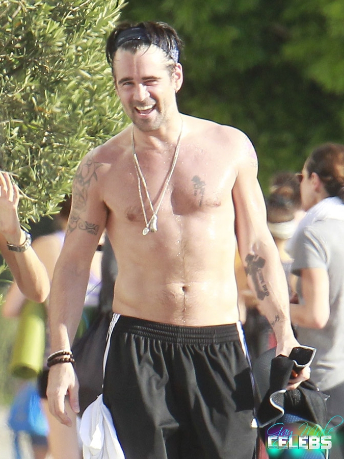 Colin Farrell Shirtless And Tempting Poses Pix Naked Male Celebrities