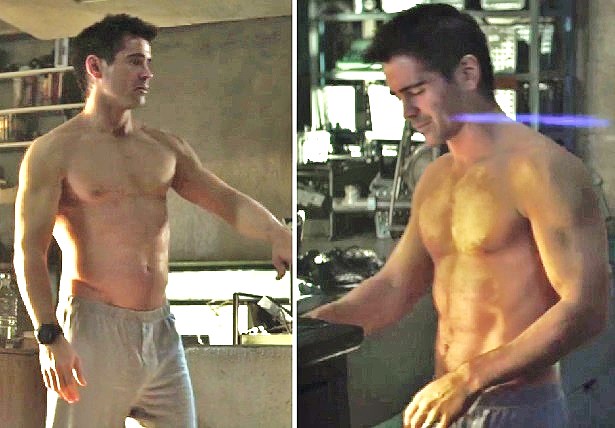 Colin Farrell Shirtless On TV Naked Male Celebrities