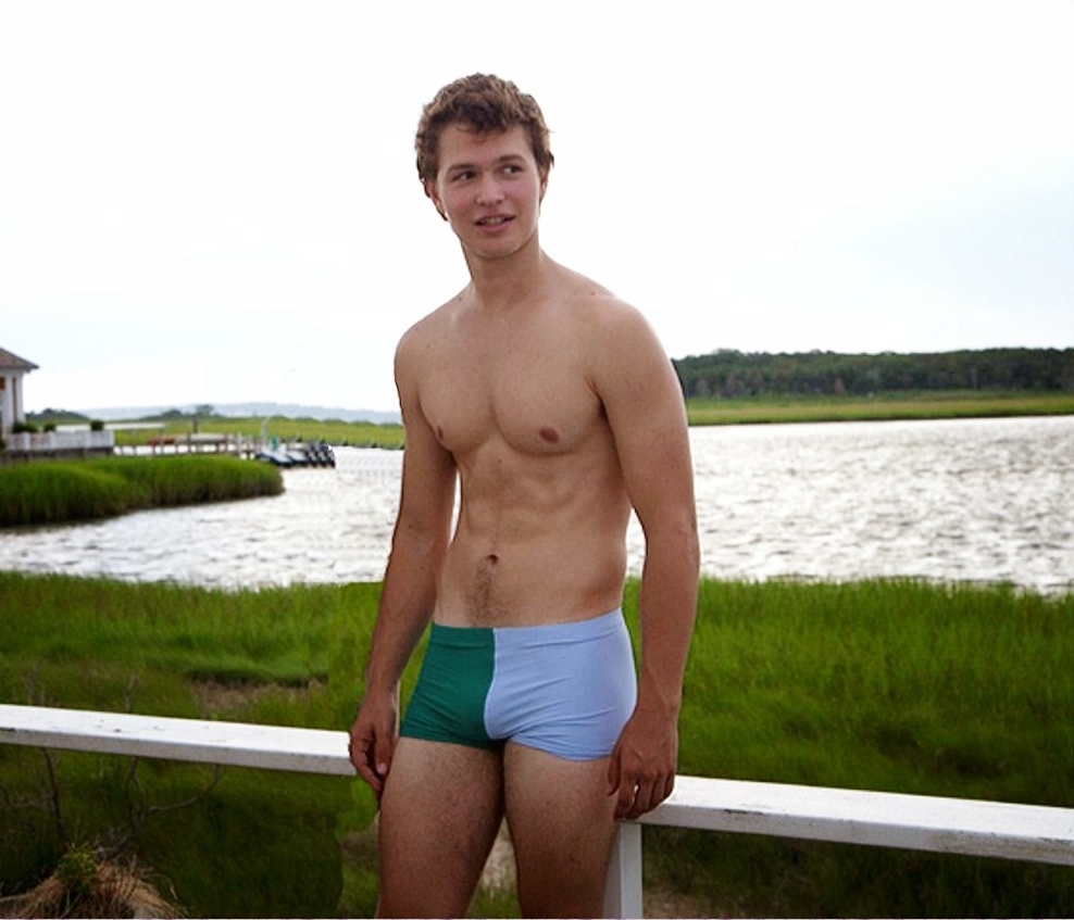 Ansel elgort cock