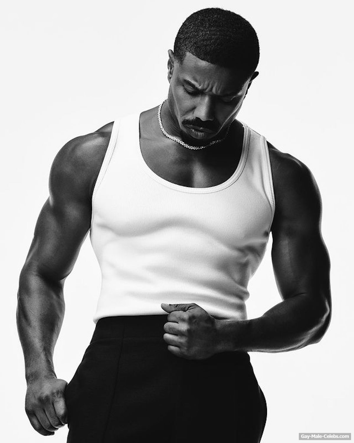 Michael B Jordan Shirtless And Sexy For Rolling Stone Naked Male