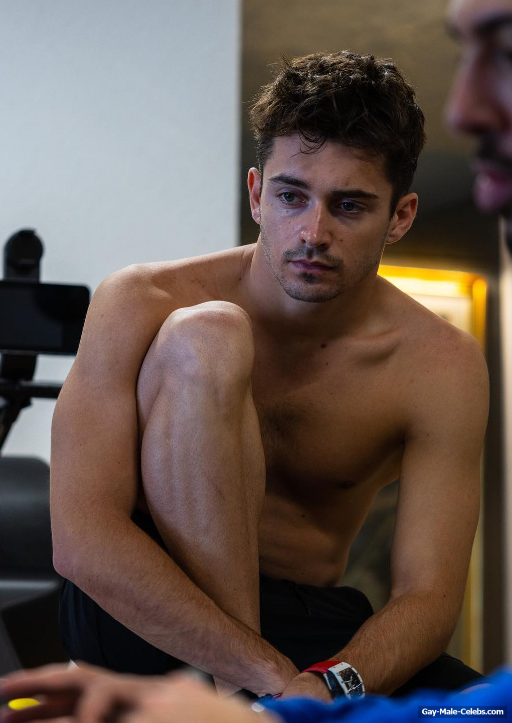 Charles Leclerc Great Bulge And Shirtless Photos Naked Male Celebrities