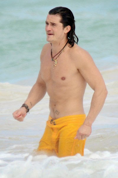 Orlando Bloom Half Naked Naked Male Celebrities