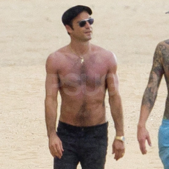Justin Theroux Shirtless On TV Naked Male Celebrities