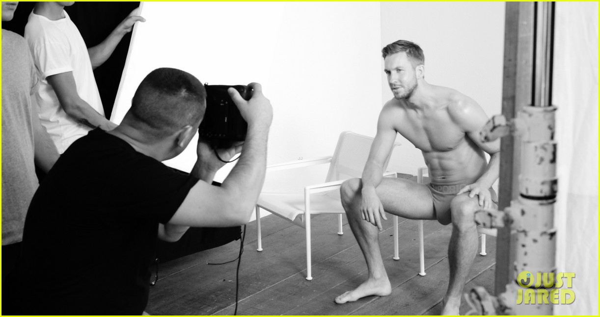 Calvin Harris shirtless vidcaps – Naked Male celebrities