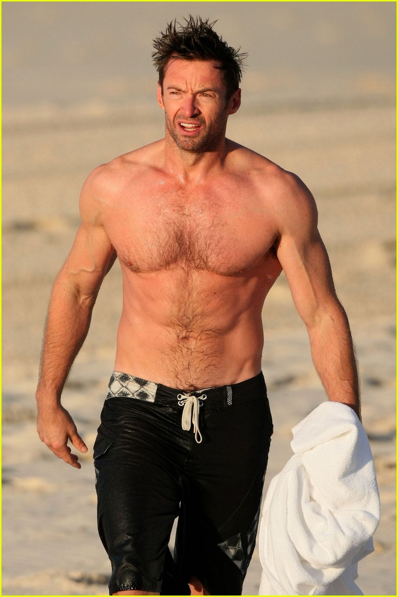 Hugh Jackman Finally Shirtless Naked Male Celebrities