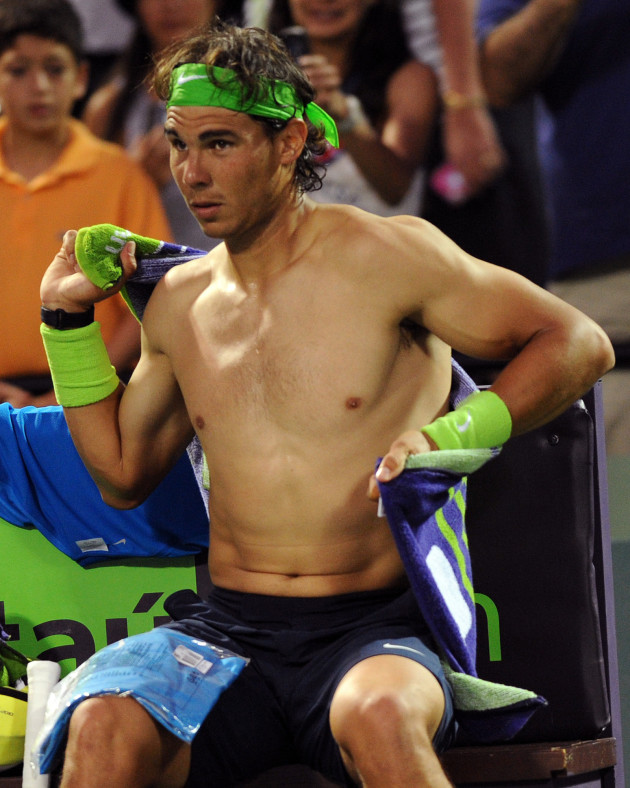 Rafael Nadal Shirtless On TV Naked Male Celebrities