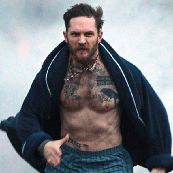 Tom Hardy Paparazzi Shirtless Shots Naked Male Celebrities 