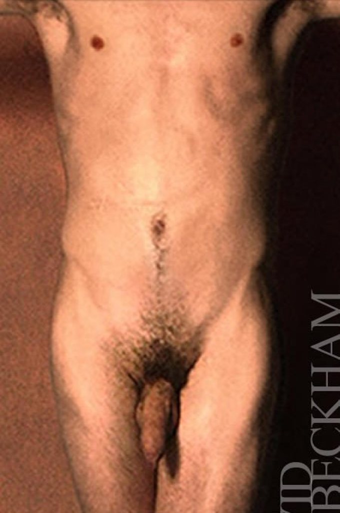 David Beckham nude - Naked Male celebrities.