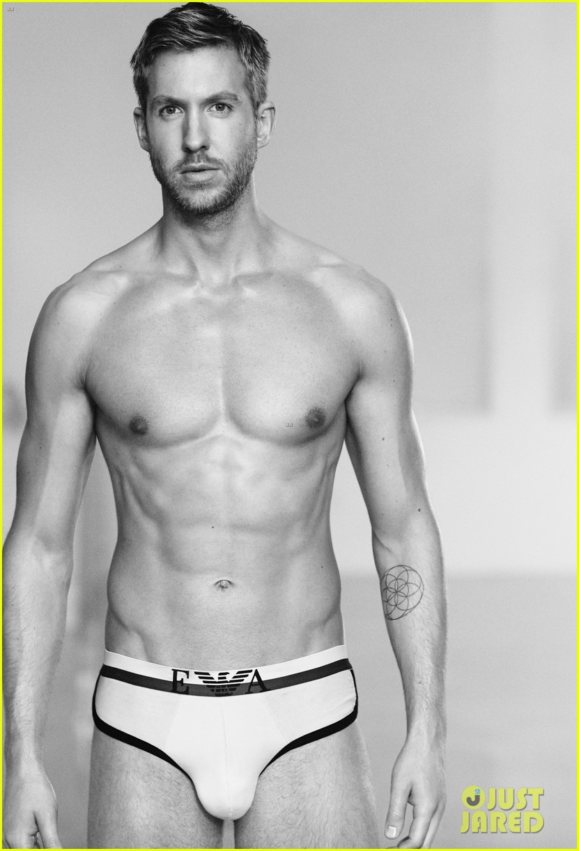 Calvin Harris bares his slim body for us – Naked Male celebrities