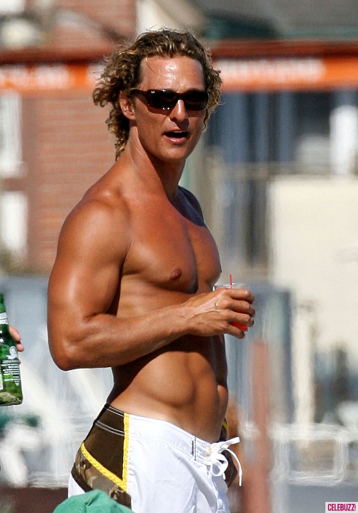 Matthew Mcconaughey Shirtless Mag And Vidcaps Naked Male Celebrities