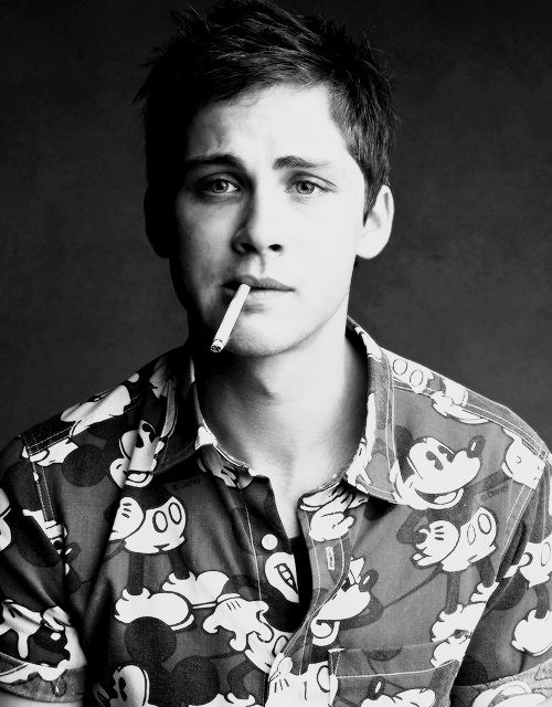 Logan Lerman Babeer Years Scans Naked Male Celebrities