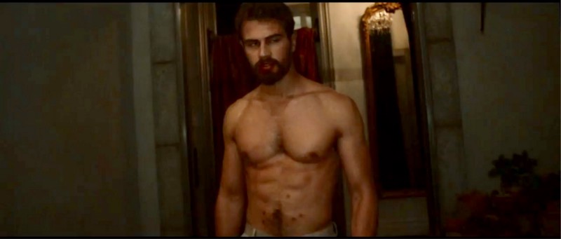 Theo James Finally Shirtless Naked Male Celebrities