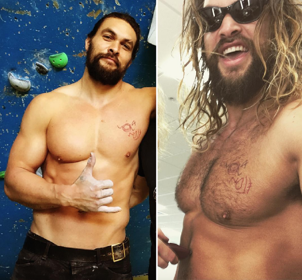 Jason Momoa Finally Shirtless Naked Male Celebrities