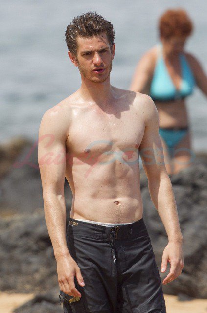 Andrew Garfield Shirtless In Panties Naked Male Celebrities