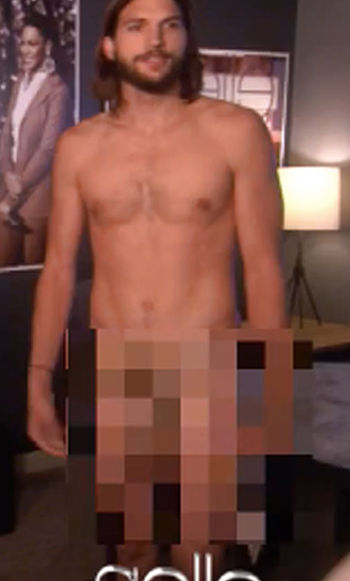 Ashton Kutcher Exposed In Bath Vidcaps Naked Male Celebrities