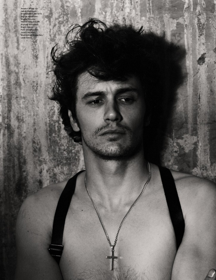 James Franco Various Sexy Mag Poses Naked Male Celebrities