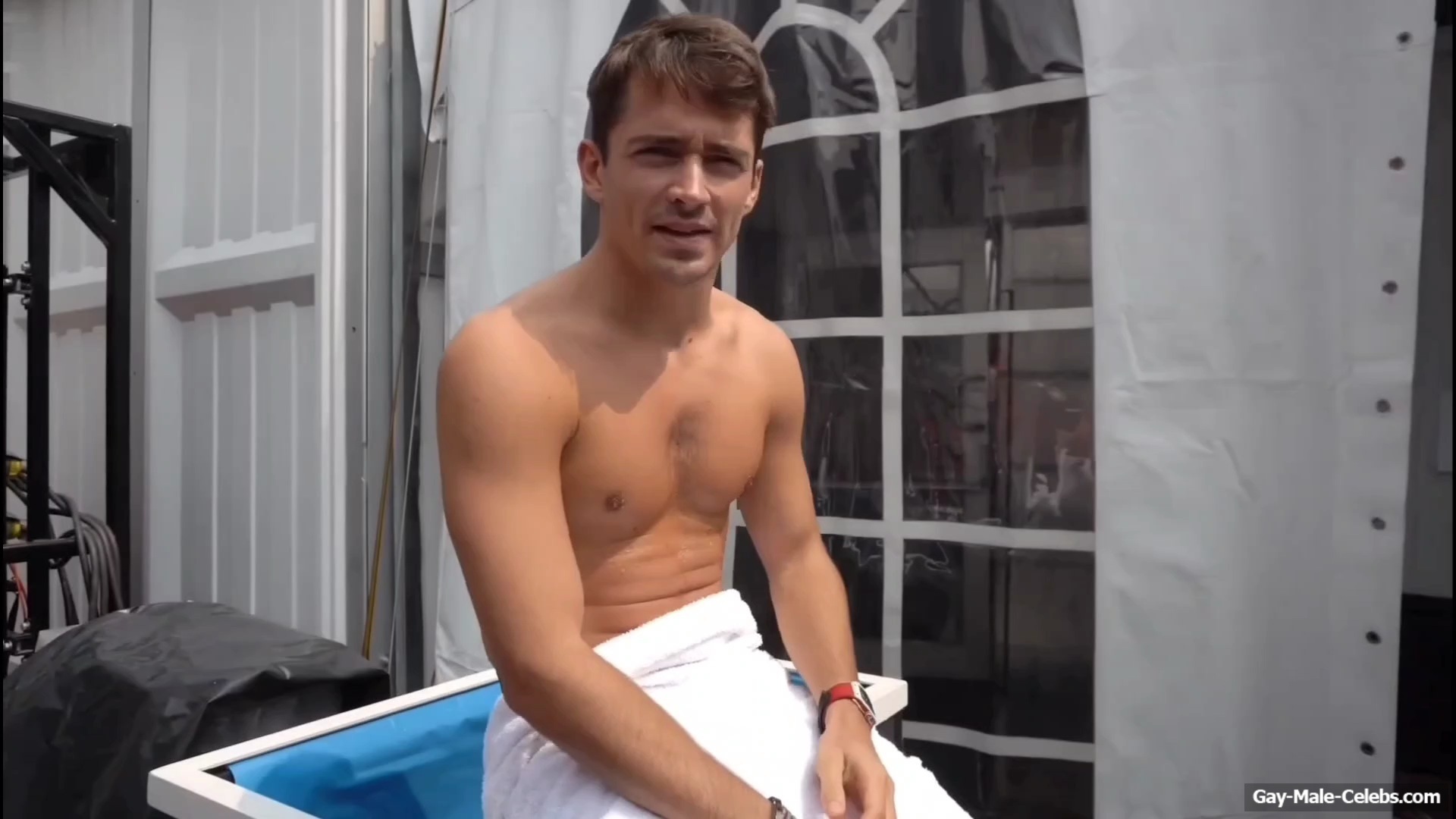 Charles Leclerc Great Bulge And Shirtless Photos Naked Male Celebrities