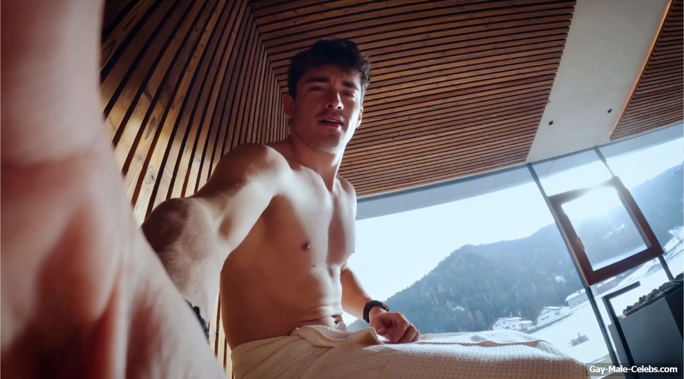 Charles Leclerc Great Bulge And Shirtless Photos Naked Male Celebrities