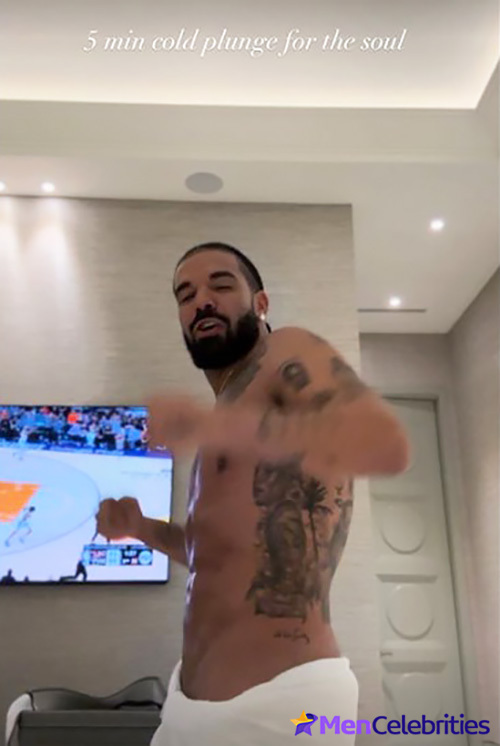 Drake sexy selfie