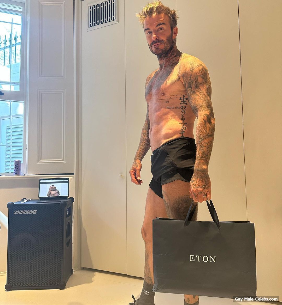 David Beckham bulge photos