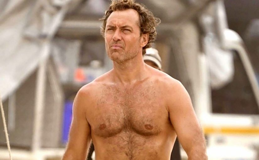 Jude Law Exhibits Toned Physique While Filming ‘Eden’ in Australia