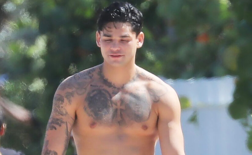 Ryan Garcia Caught Shirtless in Miami