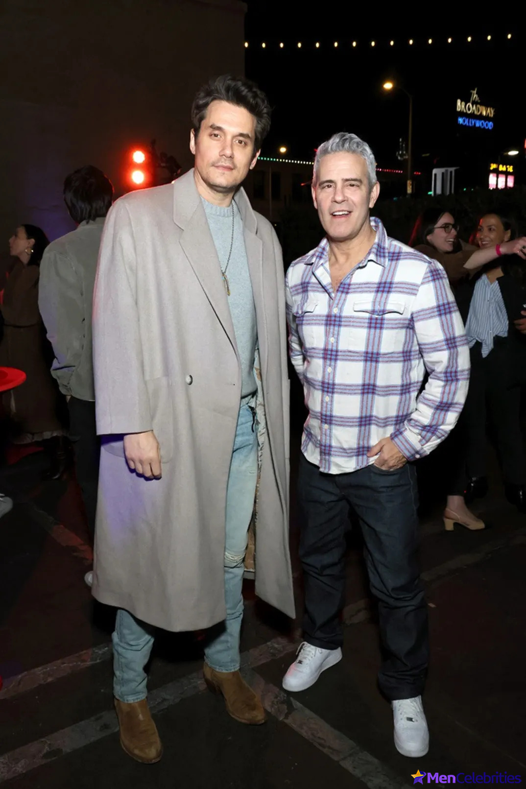 John Mayer and Andy Cohen