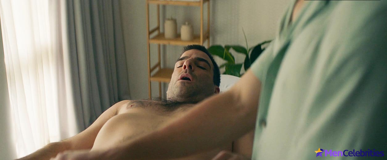 Zachary Quinto jerk off