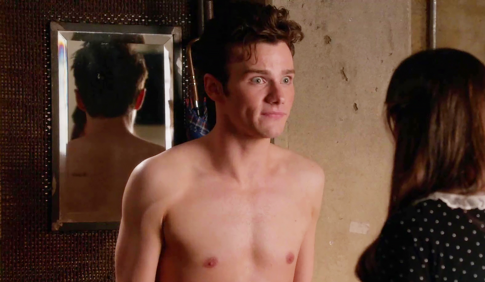 Chris Colfer Nude Chest And Erotic Gay Actions Collection