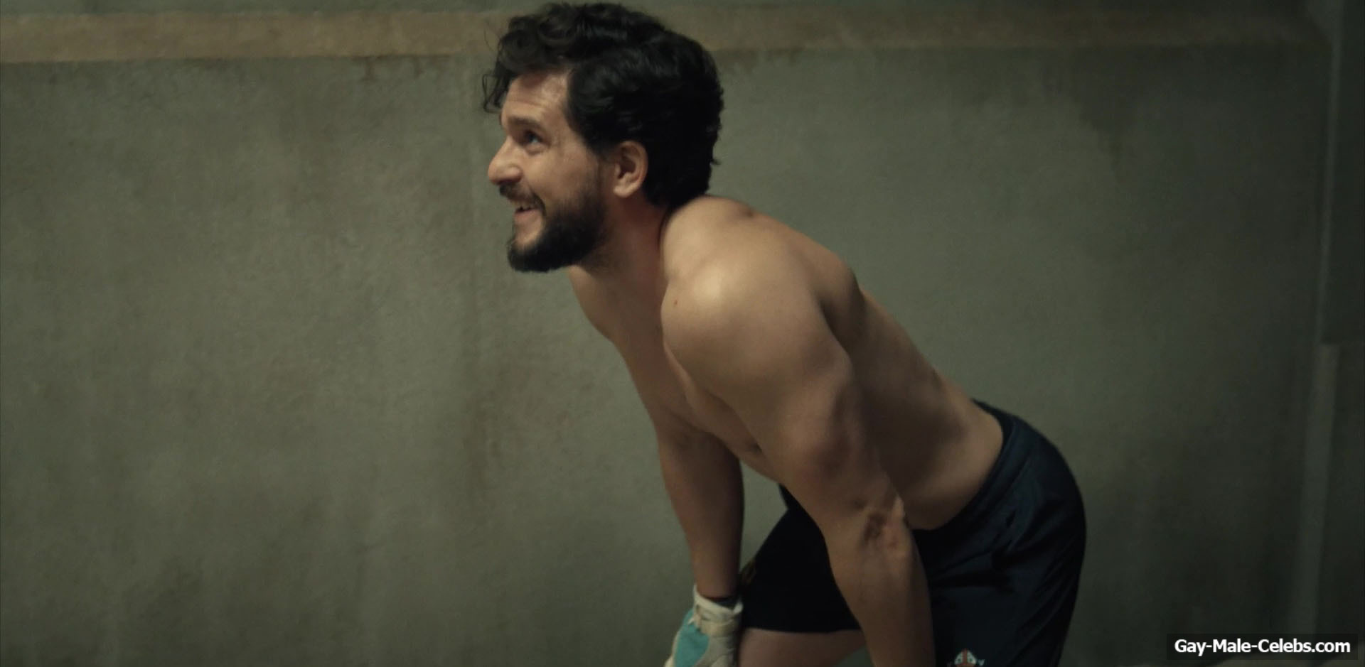 Kit Harington shirtless