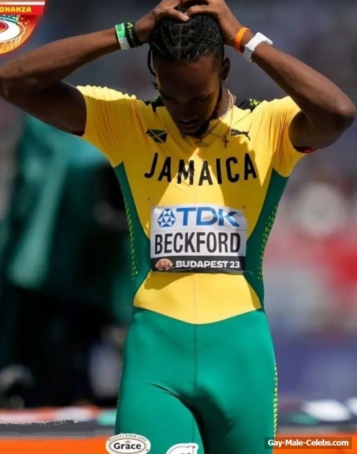 Romaine Beckford penis bulge